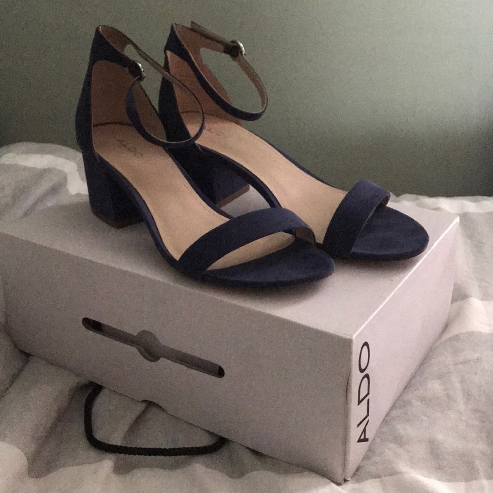 Aldo Yuwiel block heel size 7.5